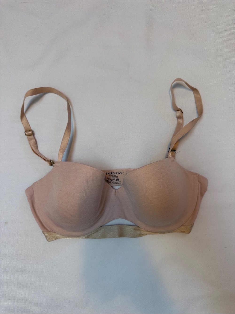 ThirdLove Blush Nude T-Shirt Bra